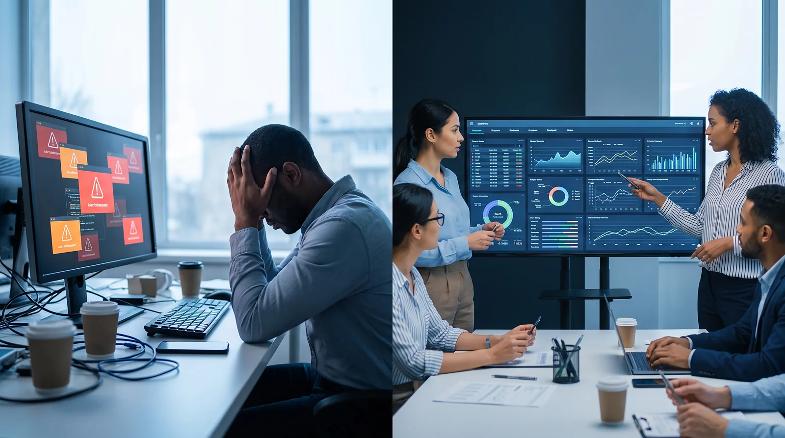 Coordinated IT team versus a single overwhelmed in-house hire